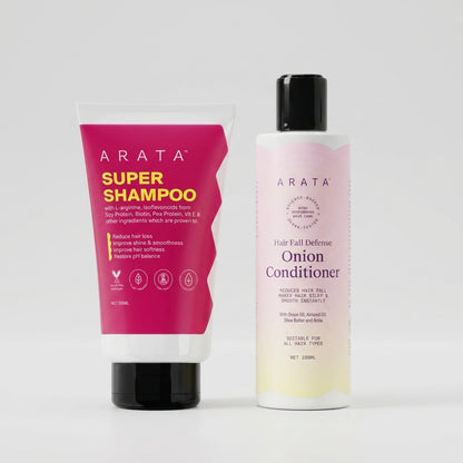 Super Shampoo and Hair Fall Conditioner Combo