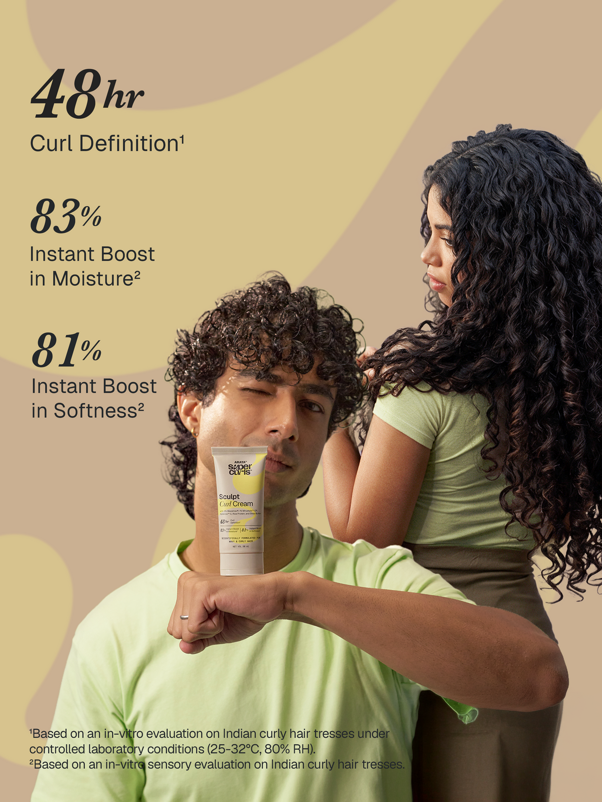 Arata Sculpt Curl Cream 50 ml