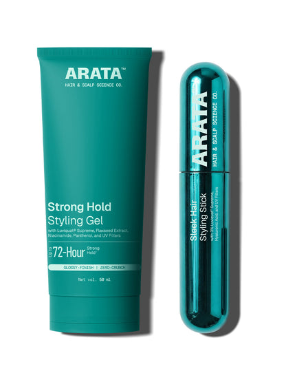 Arata Sleek Hair Styling Stick & Gel Combo