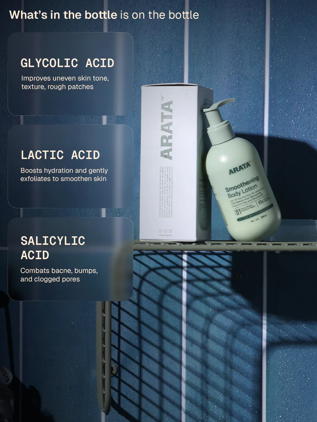 Smoothening Body Lotion - 250 ml - BYOB