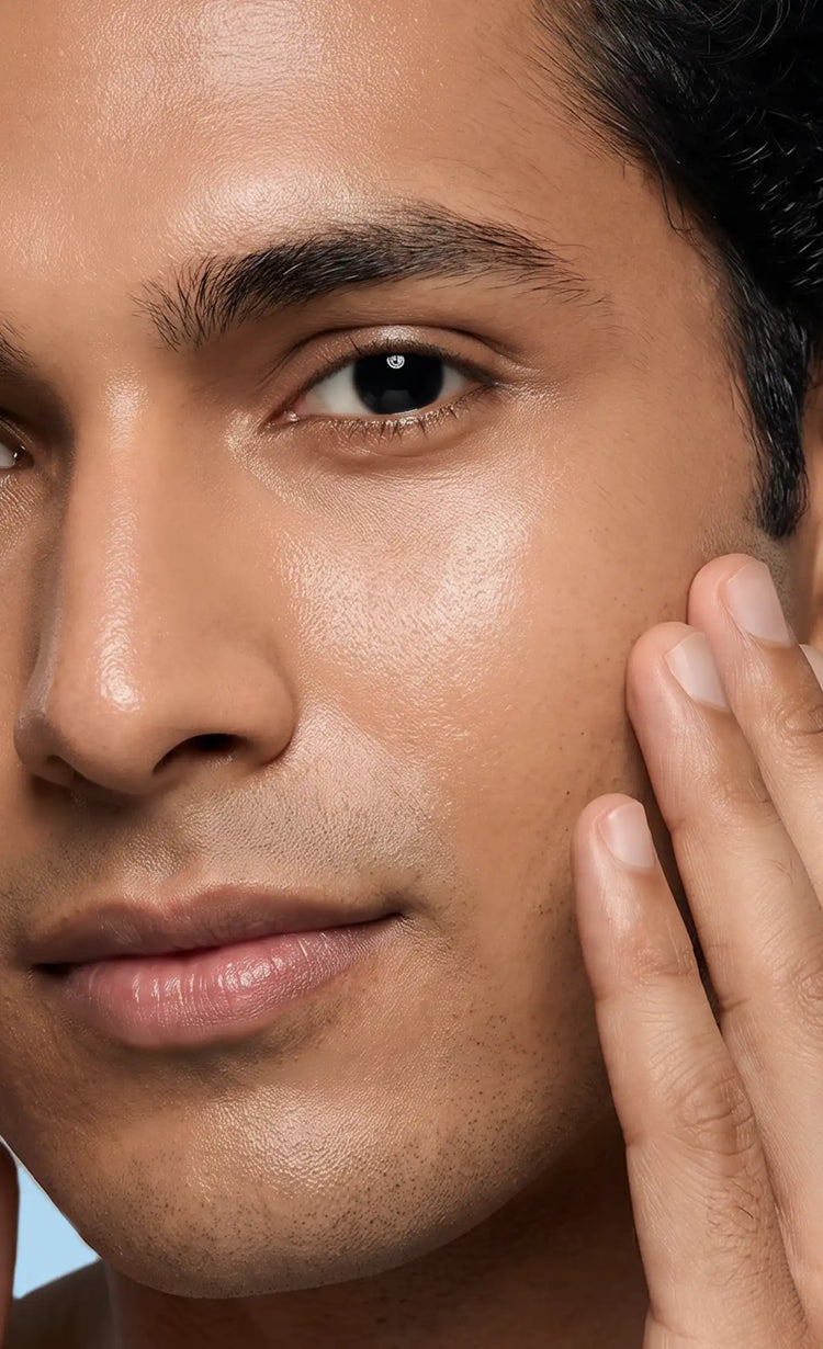 Smoother<br>skin texture