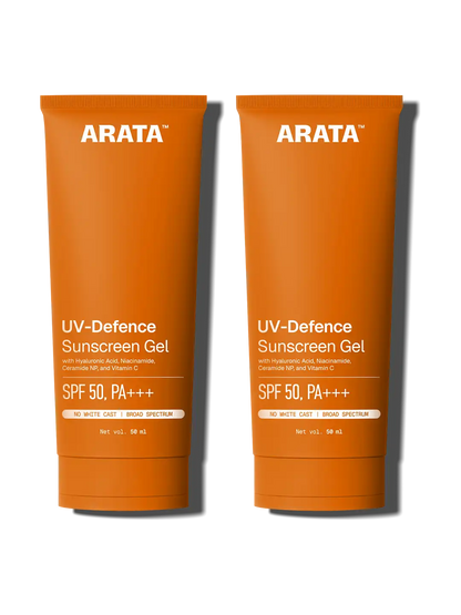 UV-Defence Sunscreen Gel - 50 ml - Pack of 2
