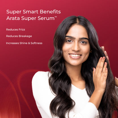 Ultralight Super Serum for Frizz & Damage Control with Jojoba Oil & Vitamin E- Travel Pack - 30ml