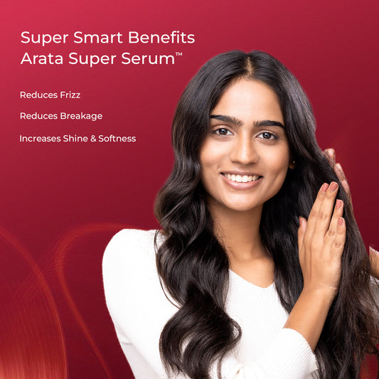 Ultralight Super Serum for Frizz & Damage Control with Jojoba Oil & Vitamin E- 30ml (Travel Size)