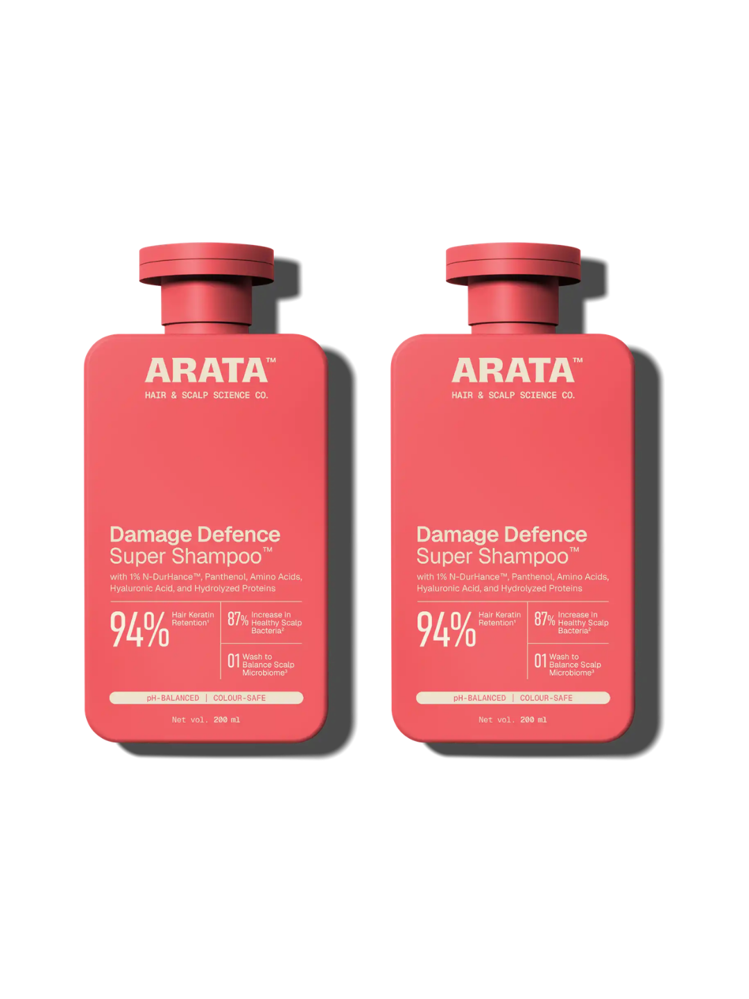 Arata Damage Defence Super Shampoo™ 200 ml Pack 2