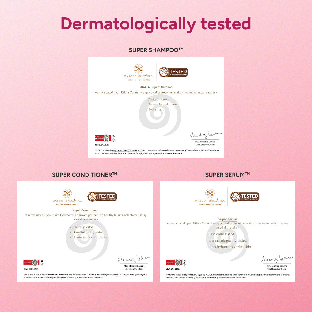 Arata - No Damage Super Box |  Super Shampoo, Super Conditioner & Super Serum