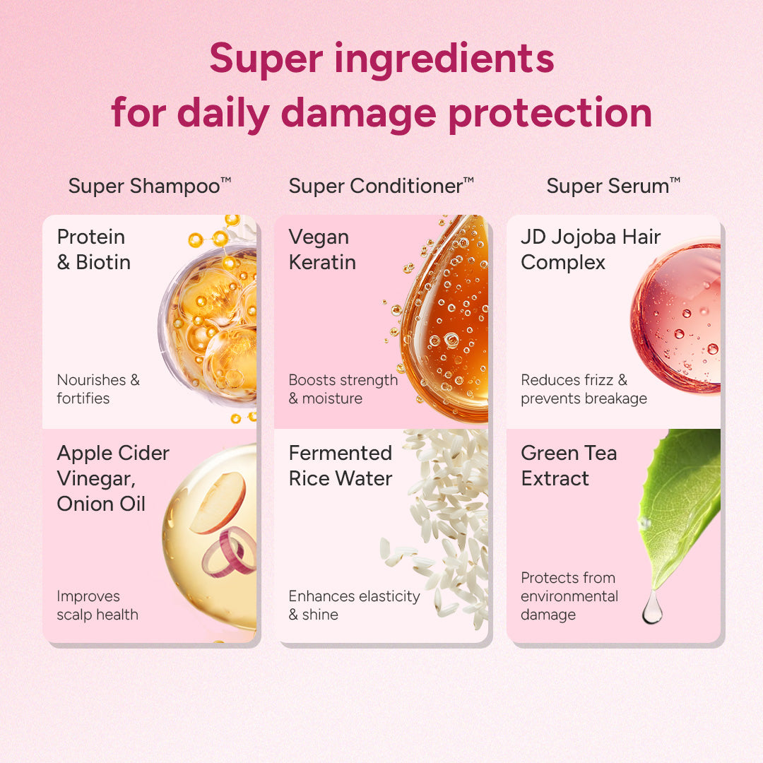 Arata - No Damage Super Box |  Super Shampoo, Super Conditioner & Super Serum