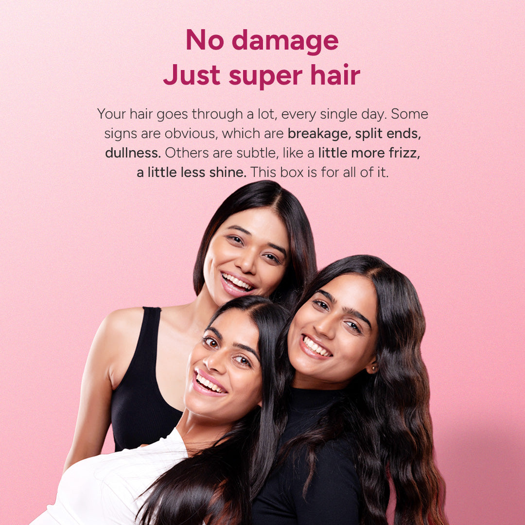 Arata - No Damage Super Box |  Super Shampoo, Super Conditioner & Super Serum