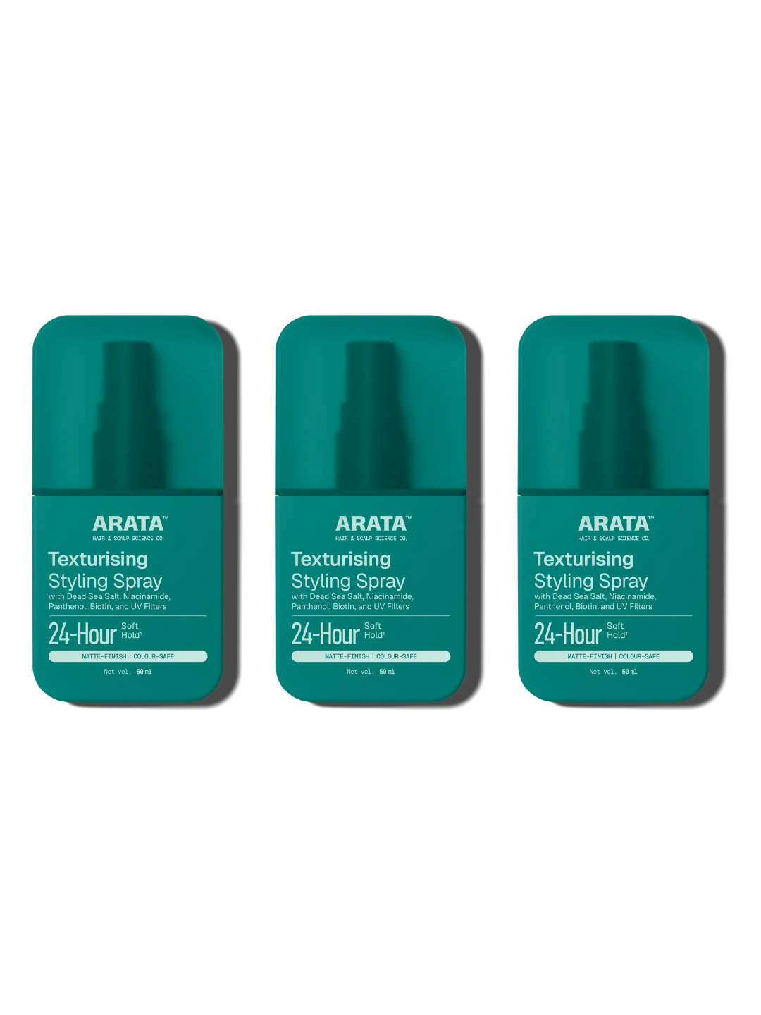 Arata Texturising Styling Spray 50 ml Pack of 3