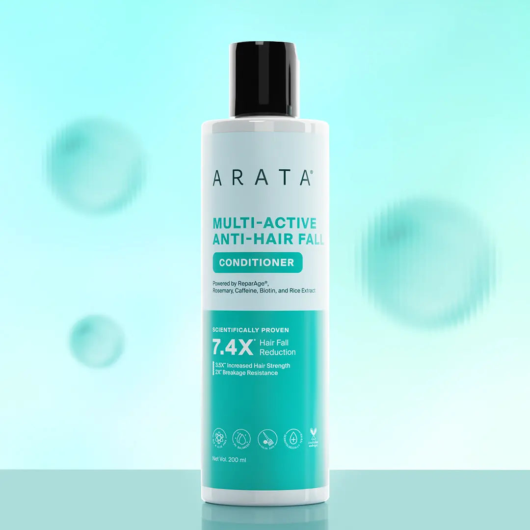 Multi-Active Anti-Hair Fall Conditioner for Breakage Control | Powered by ReparAge¨, Rice Protein, Caffeine, and Biotin