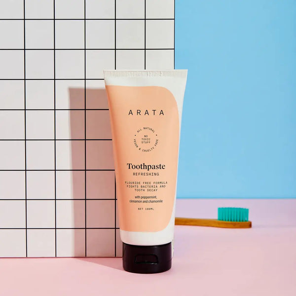Arata Refreshing Fluoride-Free Toothpaste