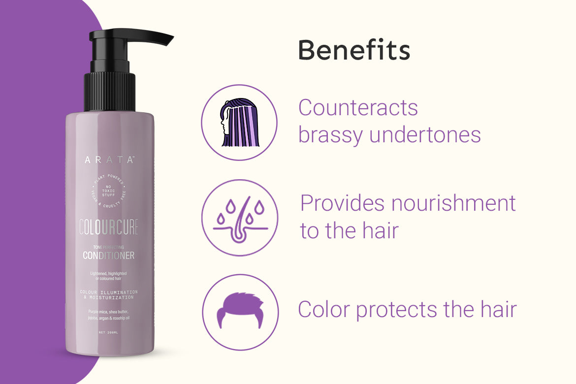 Colour Cure Tone Perfecting Conditioner 200ml Arata