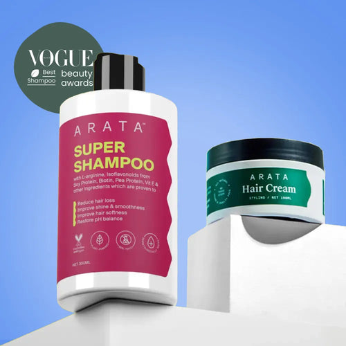 Daily Nourishment Combo - Super Shampoo 300ml + Styling Hair Cream 100g