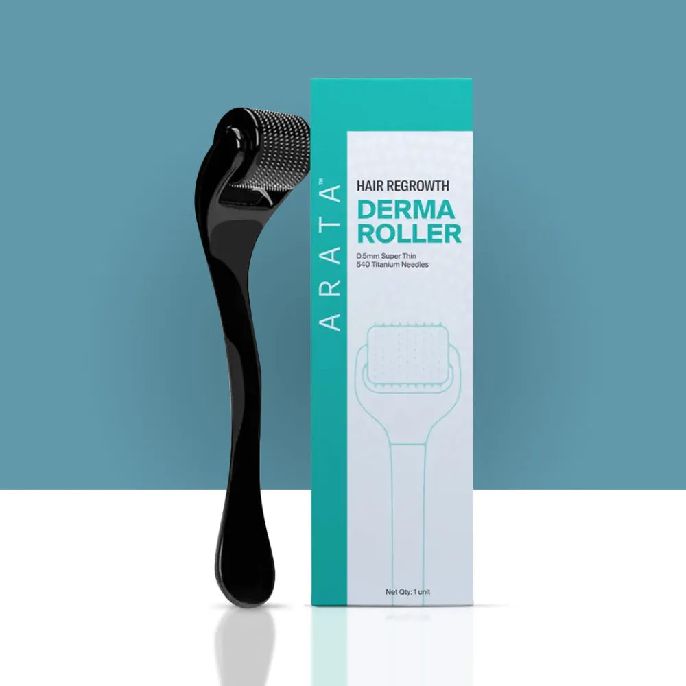 Hair Regrowth Derma Roller With Titanium Needles