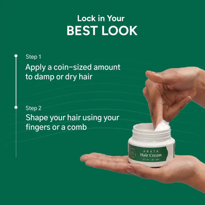 Styling Hair Cream - 100ml Arata