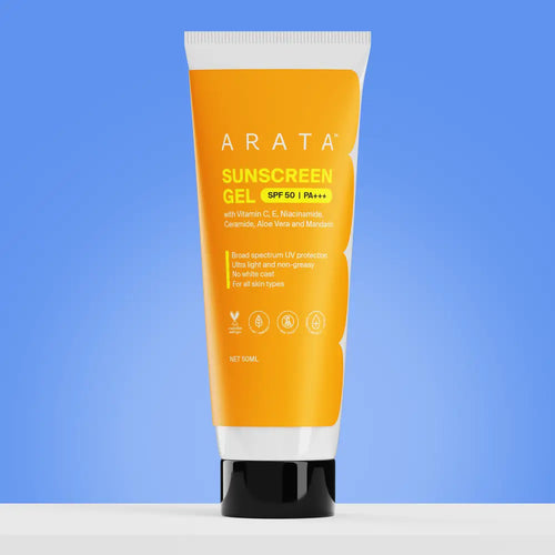 Sunscreen Gel with SPF 50, PA+++