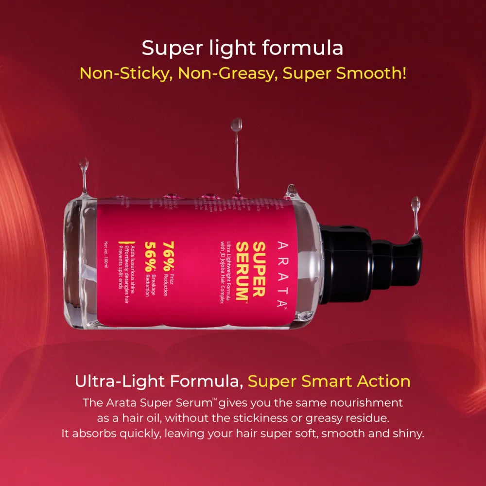 Ultralight Super Serumª for Frizz & Damage Control with Jojoba Oil & Vitamin E  - 100ml