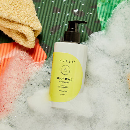 Arata Refreshing Body Wash (Lemon & Mint) - Arata