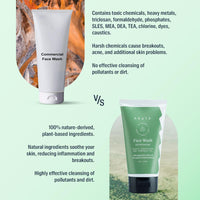 Arata Natural Face Wash Comparison