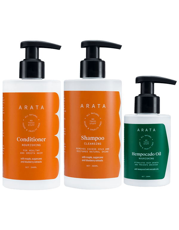 Arata Hair Care Set
