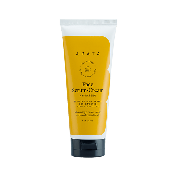 Arata Anti-Ageing Face Kit (Facewash & Face Serum-Cream) - Arata