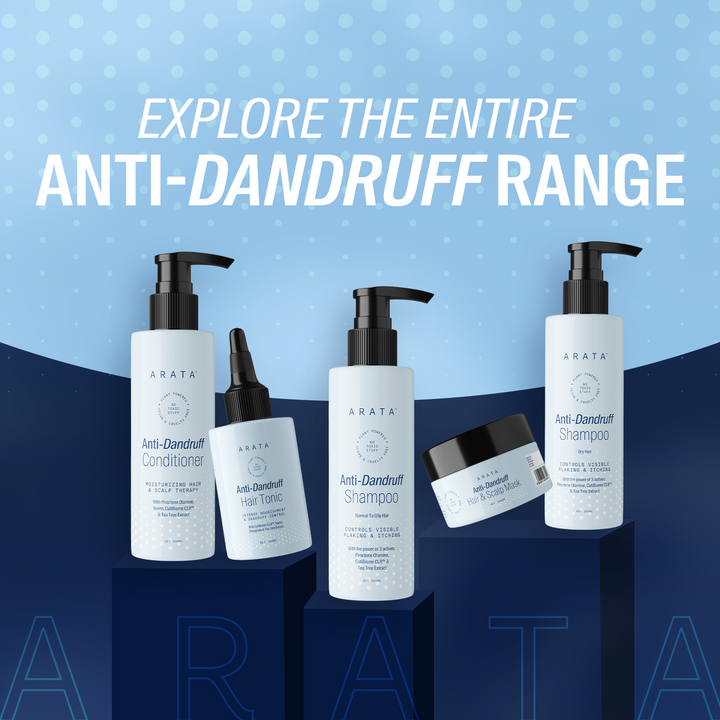 Arata Anti-Dandruff Clean Scalp Treatment - Normal to Oily Hair
